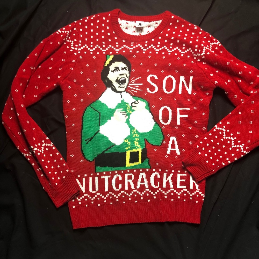 ELF nutcracker Christmas sweater